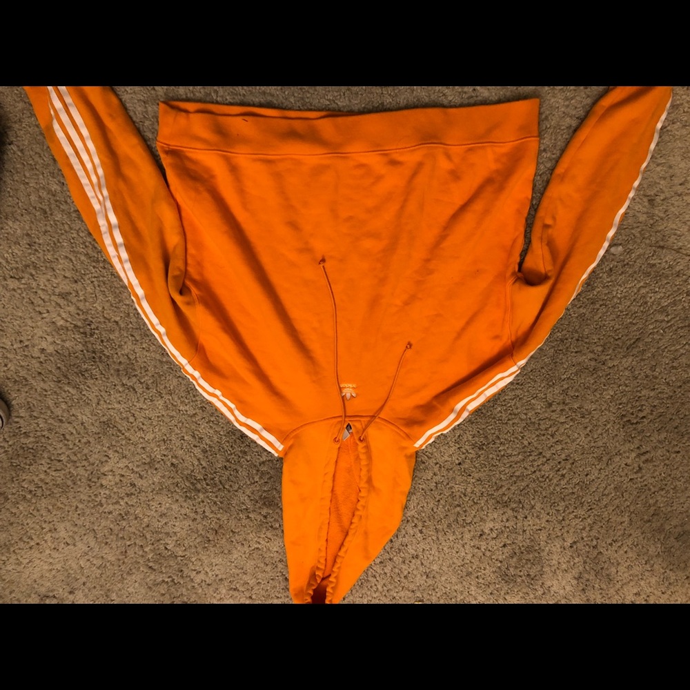 adidas crop top hoodie